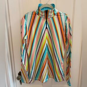 Bogner Fire & Ice women’s Ilvy power stretch first layer chevron top size M